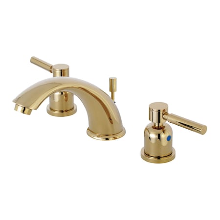 Kingston Brass KB8962DL 8" Widespread Bathroom Faucet, Polished Brass KB8962DL